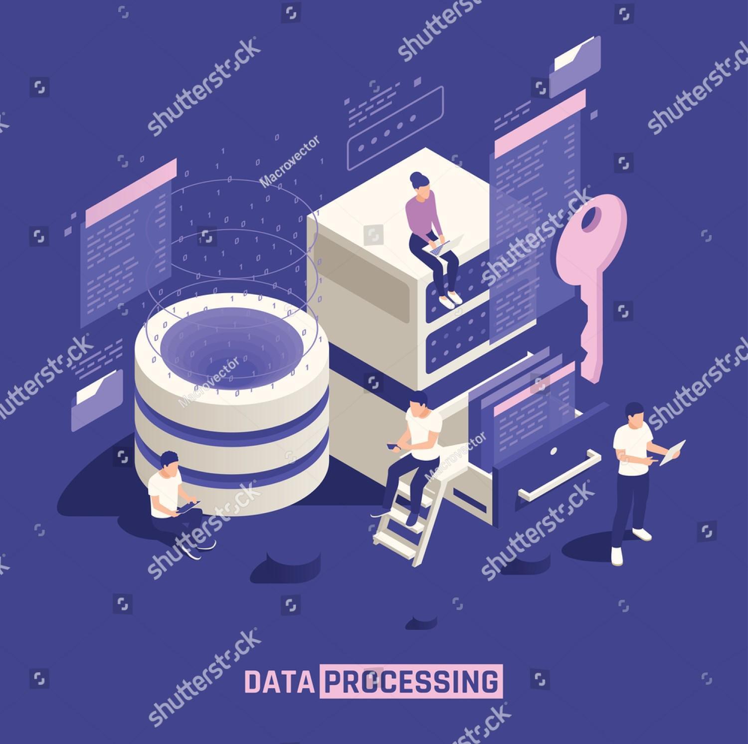Data Processing with Keys in SQL 