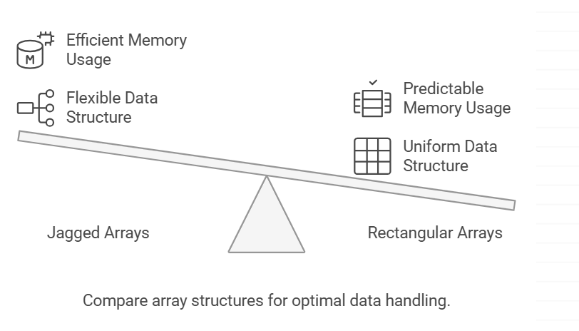 compare array structures for optimal data handling