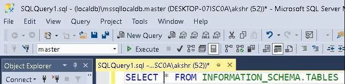 Connecting SQL Server with SSMS