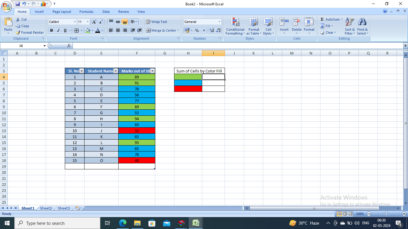 Preparing a dataset 