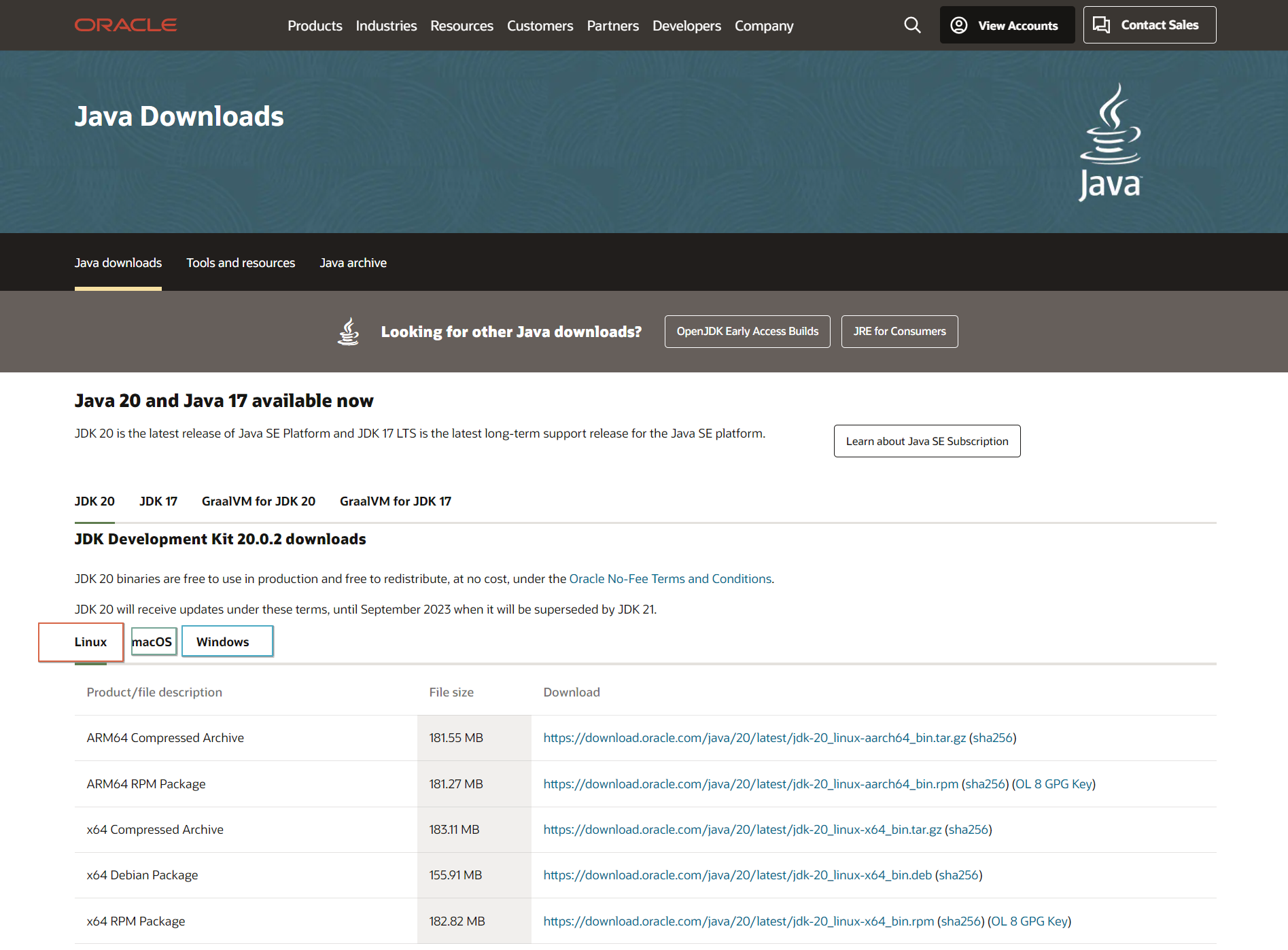 Install the Java Development Kit