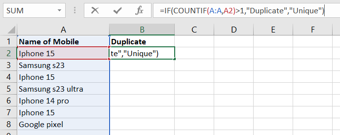 Using the formula