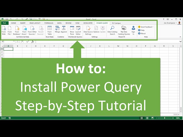 How to Install Power Query Step-by-Step Tutorial