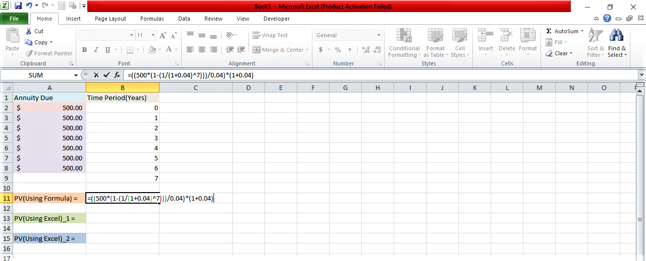  Numerical formula