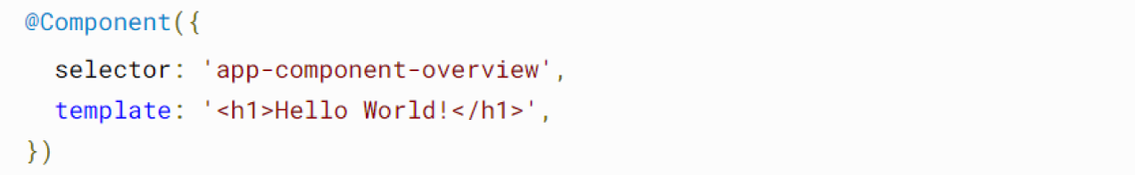 example of a Template