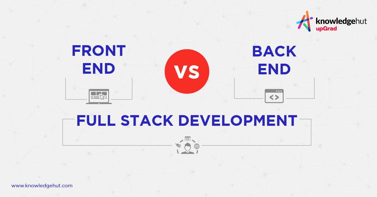 Front End vs Back End, Front End vs Back End Explained, Full Stack  Training