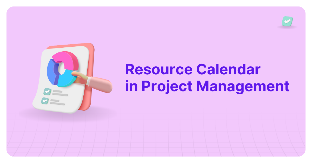 What is a Resource Calendar in Project Management?