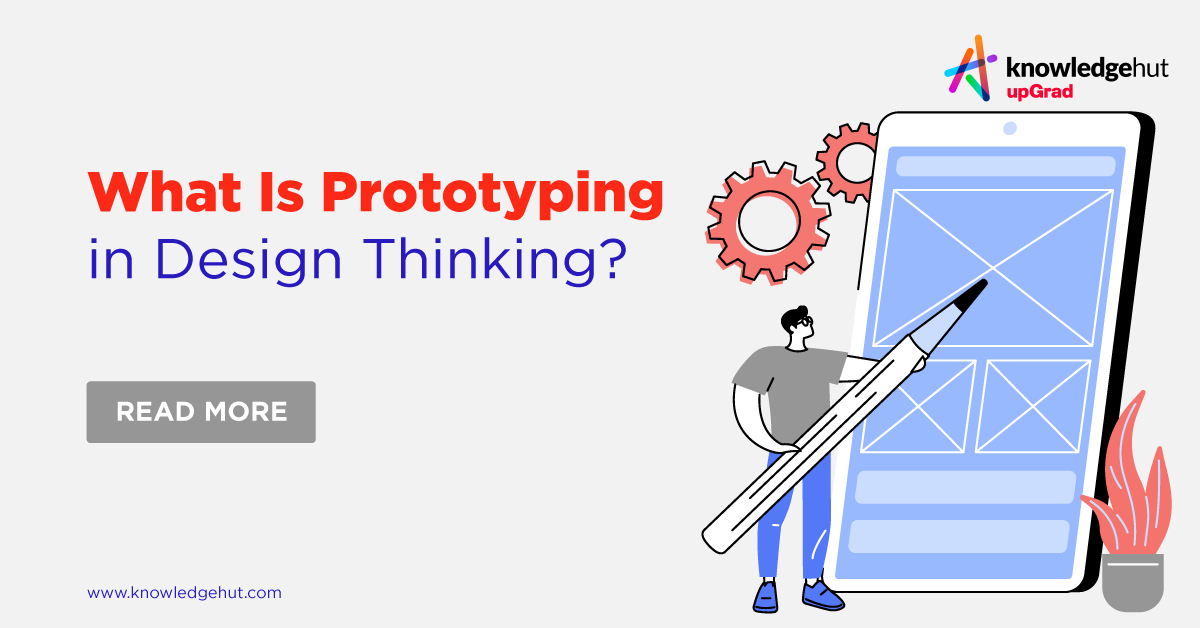 Example of the design thinking process on how prototypes are built