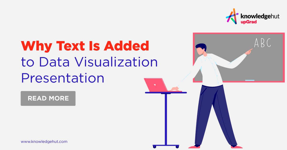 Why Text Is Added to Data Visualization Presentation