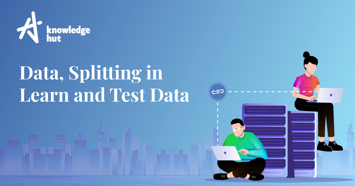 How to split the data into learning and testing datasets?